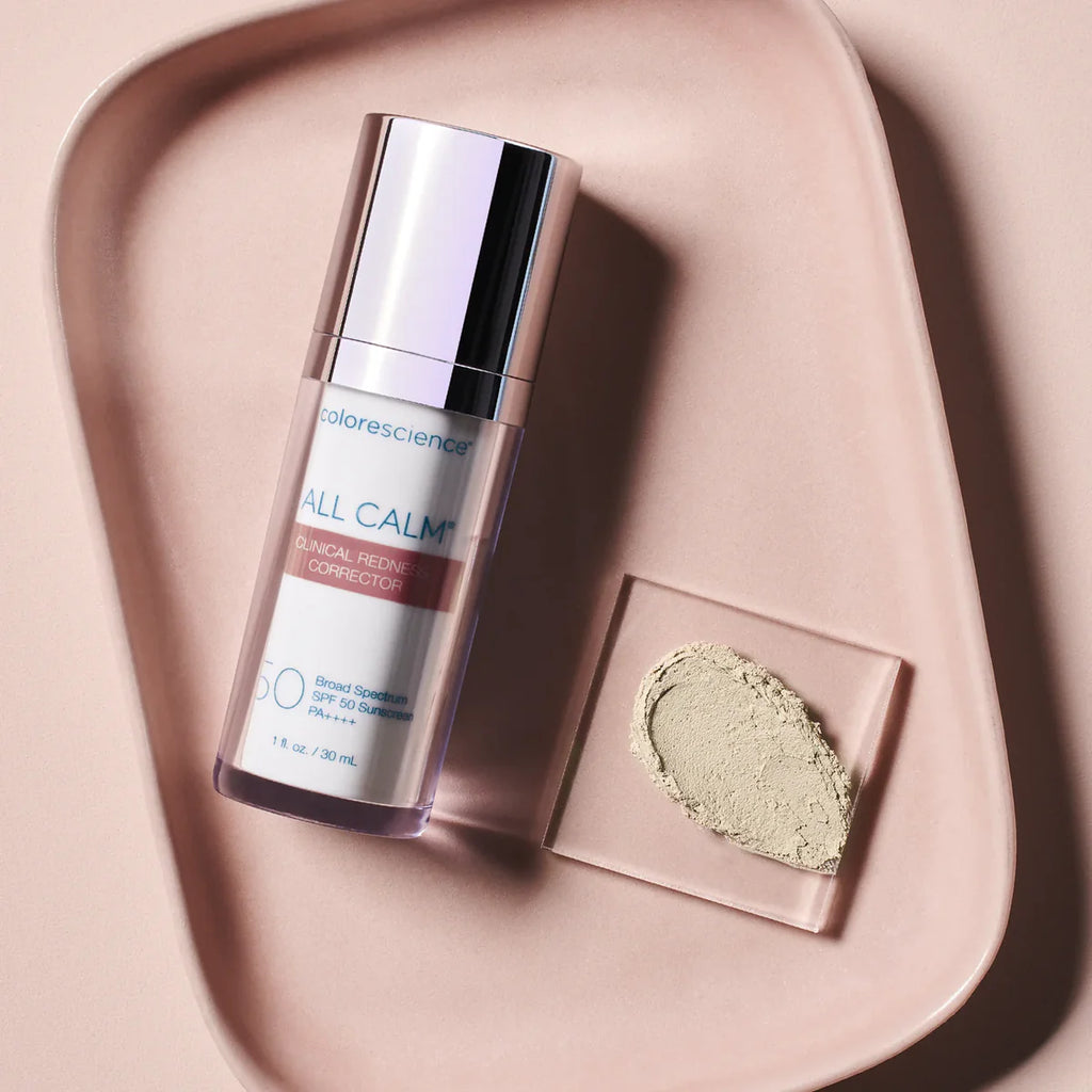 COLORESCIENCE ALL CALM® SPF 50 monikäyttöinen 3-in-1 ihonhoito- ja aurinkosuoja-tuote