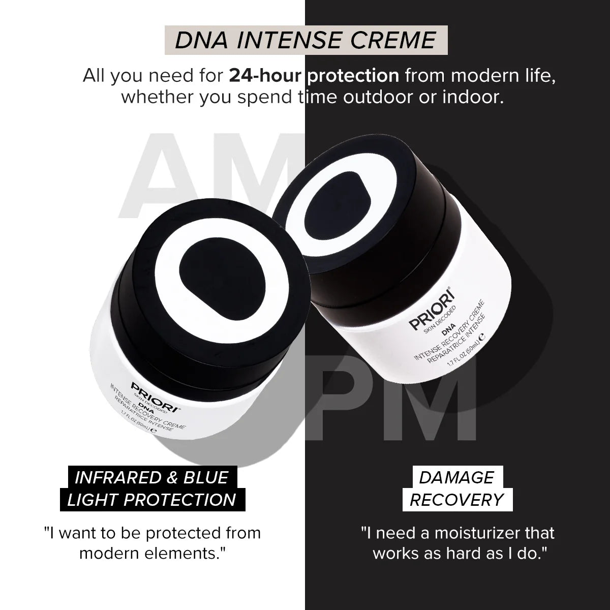 Priori DNA Intense Recovery Creme - korjaava balmi