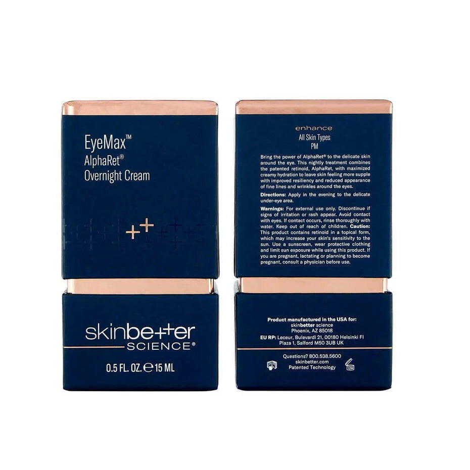 Skinbetter Science EyeMax AlphaRet Overnight Cream silmänympärysvoide