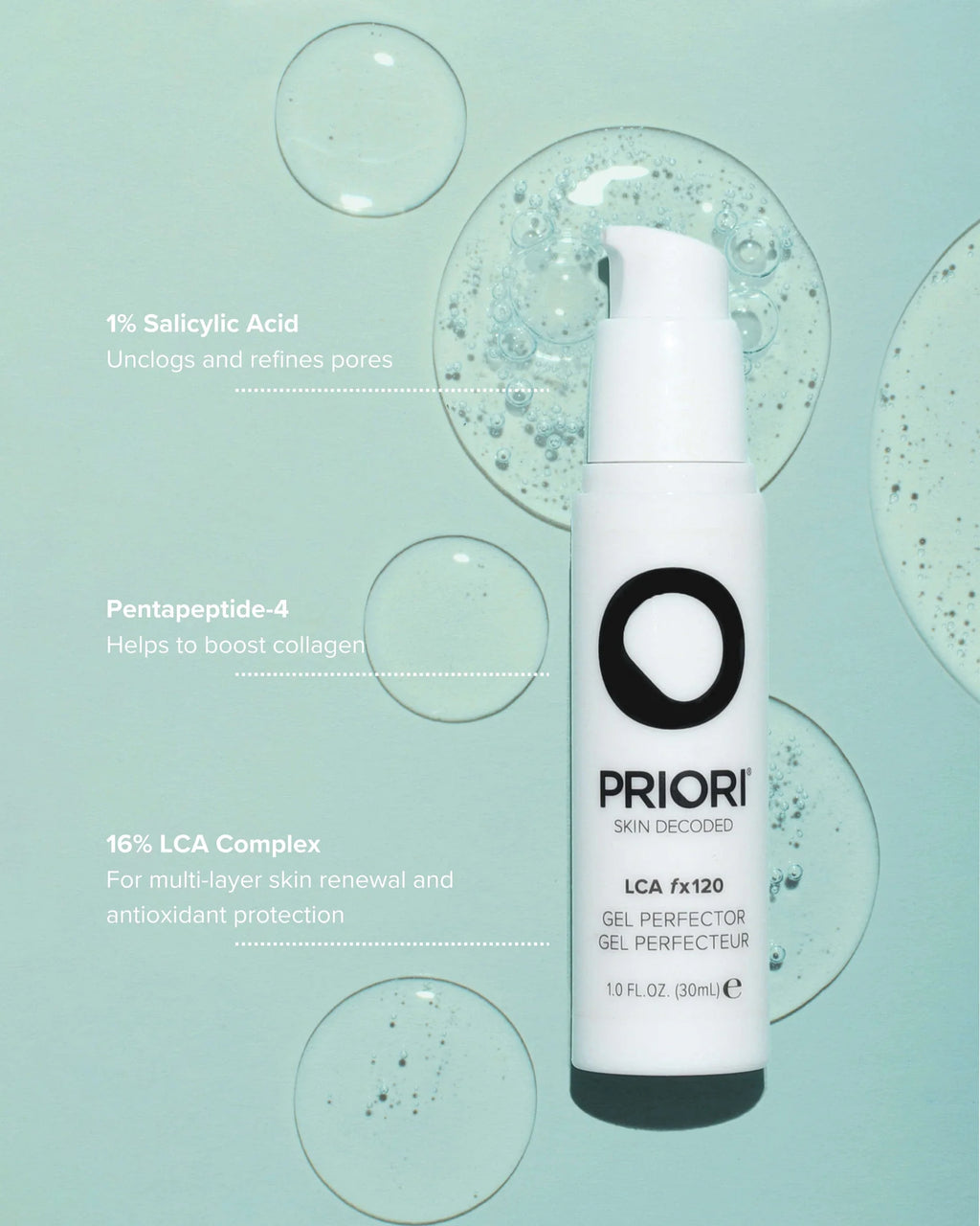Priori Priori LCA Gel Perfector geeliseerumi