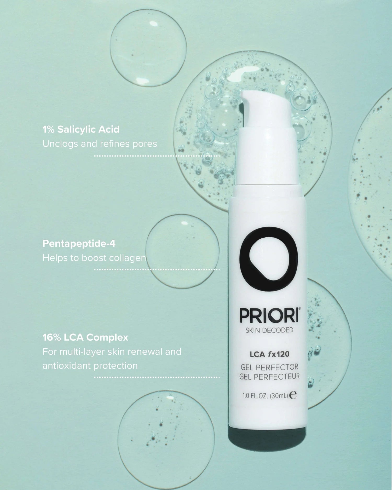 Priori Priori LCA Gel Perfector geeliseerumi