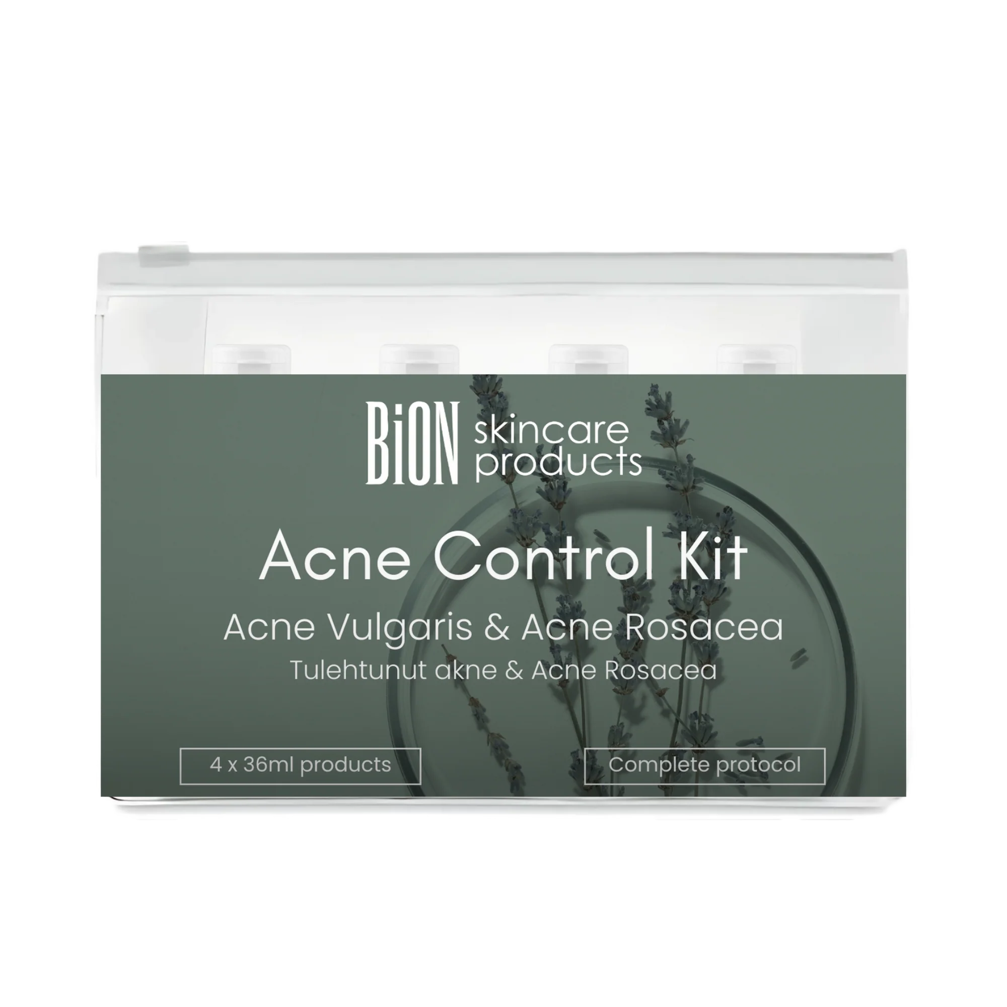 BION Acne & Rosacea Control Kit  -Aloituspaketti (tulehtunut akne ja ruusufinni)
