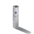 Silver sunscreen tube labeled 'Lip Protect SPF 35' on a white background