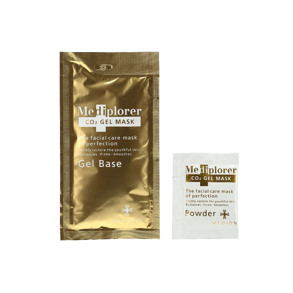 Two packages of Moellerer CoQ10 Gel Mask on a white background