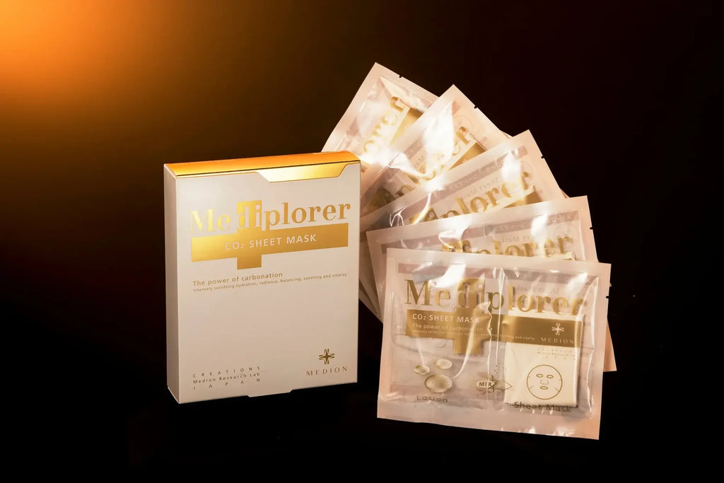 Mediplorer CO2 Sheet Mask kasvonaamio