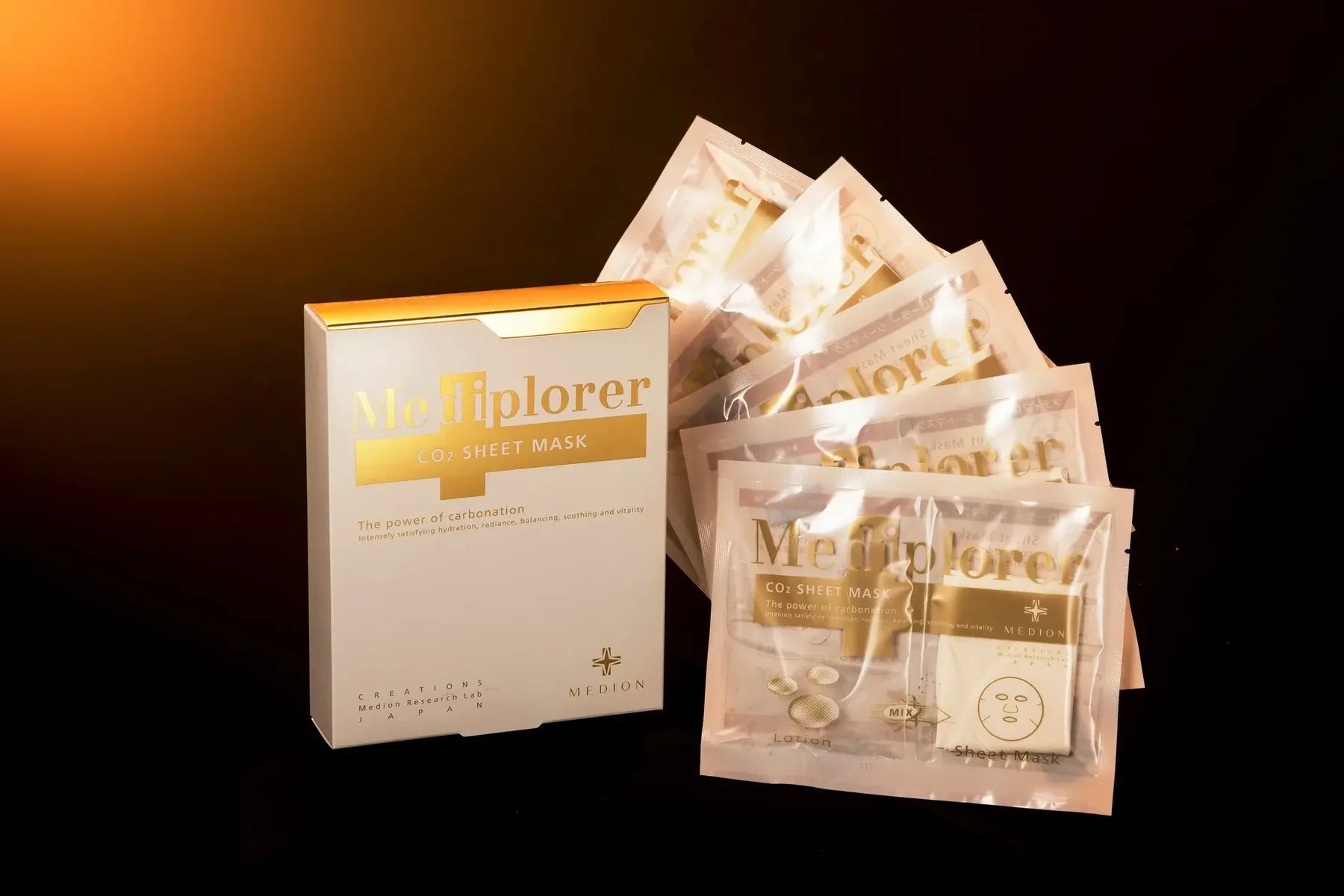 Mediplorer CO2 Sheet Mask kasvonaamio