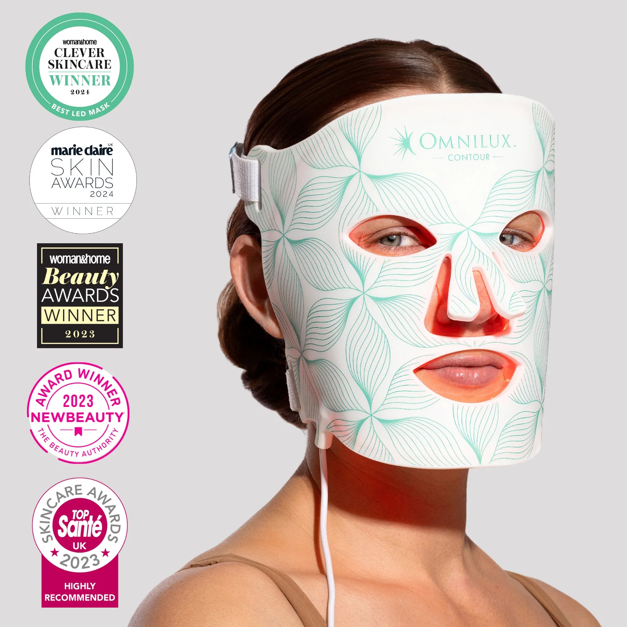 Omnilux Contour Face LED-valonaamio