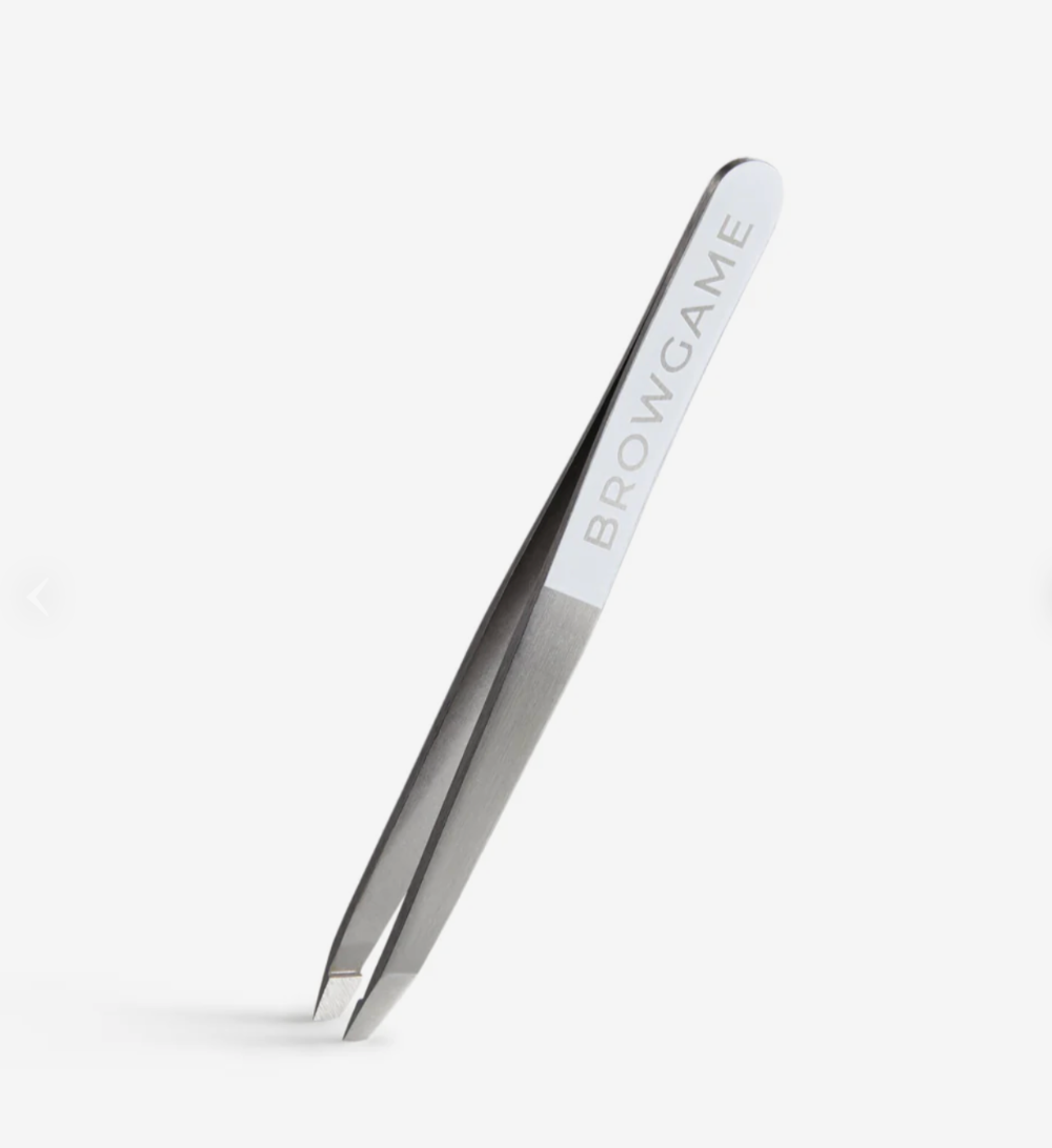 Original Slanted Tweezer White pinsetit