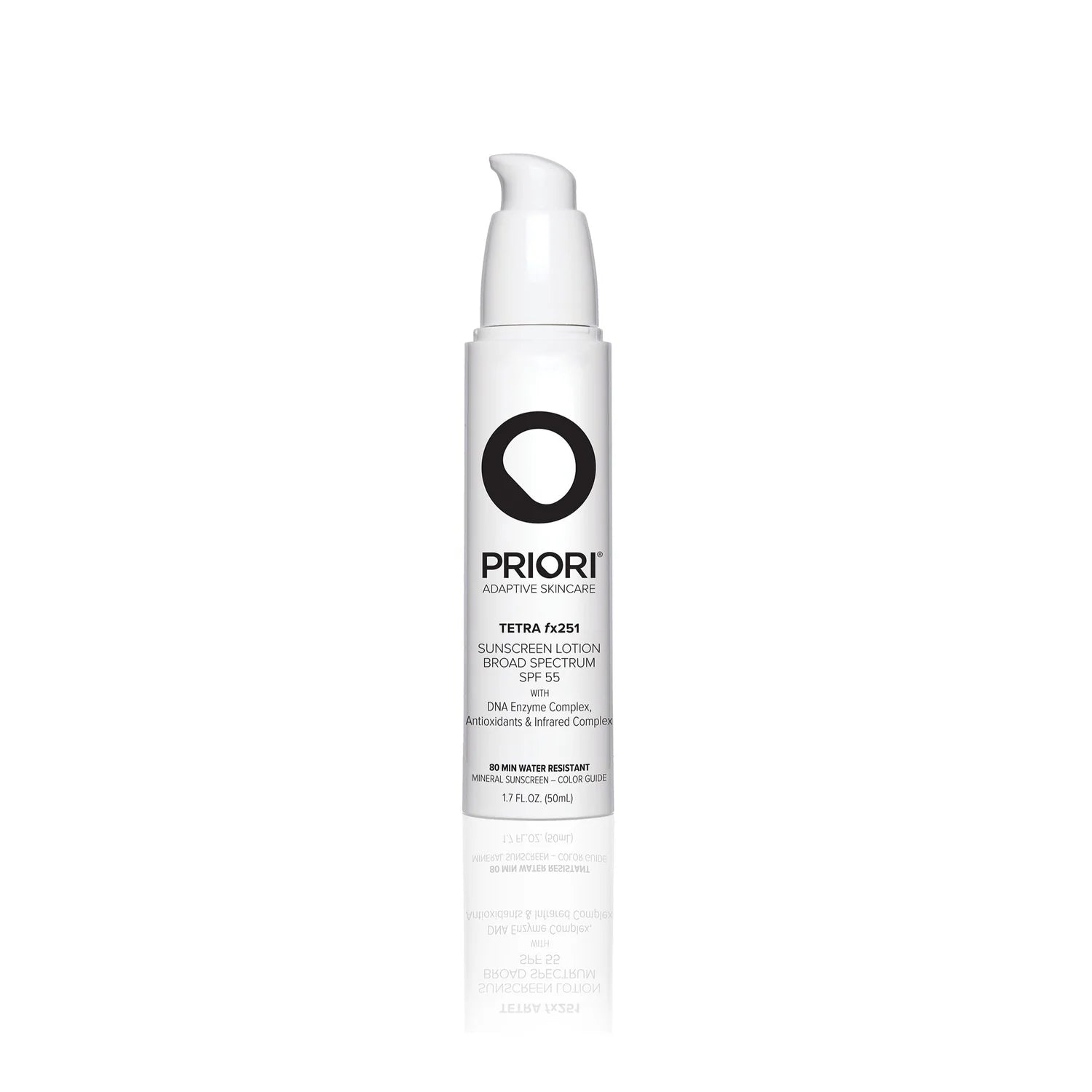 Priori TETRA Broad Spectrum SPF 55 with Universal Skin Tint