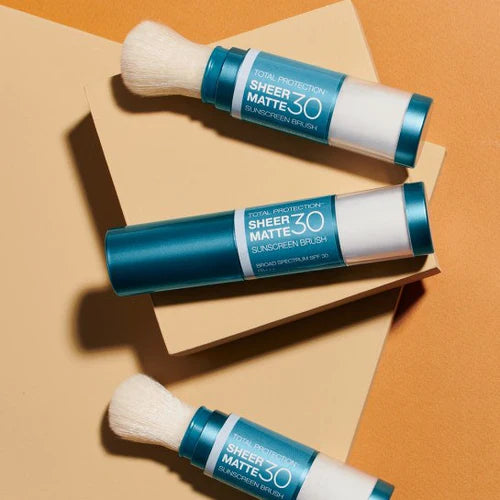 COLORESCIENCE Sunforgettable® Total Protection® Sheer Matte SPF 30 Sunscreen Brush aurinkosuoja puuteri