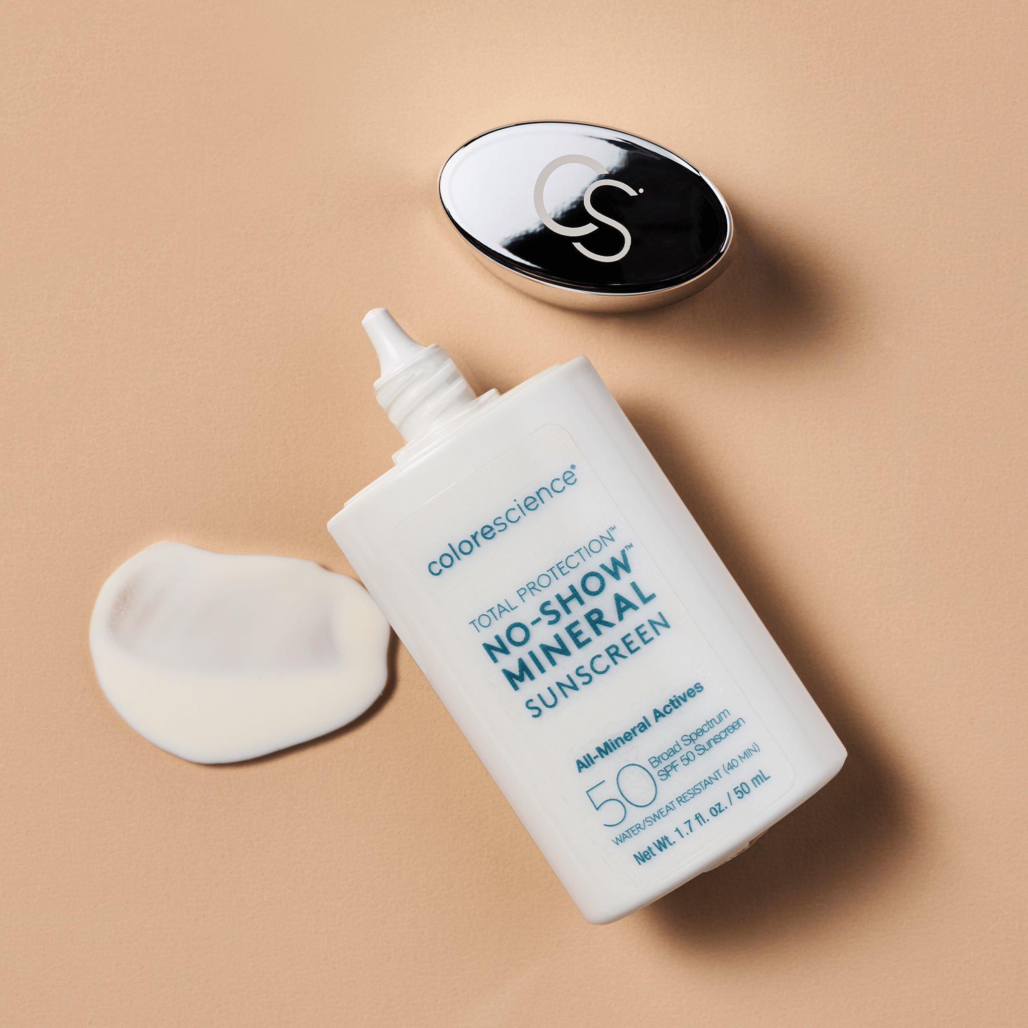 Colorescience Total Protection® No-Show™ Mineral Sunscreen SPF 50 mineraali aurinkosuoja