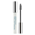 Colorescience Total Lash Mascara with silver cap and black bristle brush on a green background