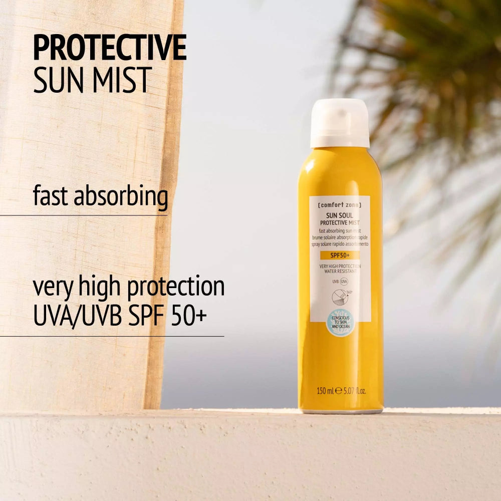 Comfort Zone Sun Soul Protective SPRAY Mist SPF50+ – vedenkestävä aurinkosuihke vartalolle