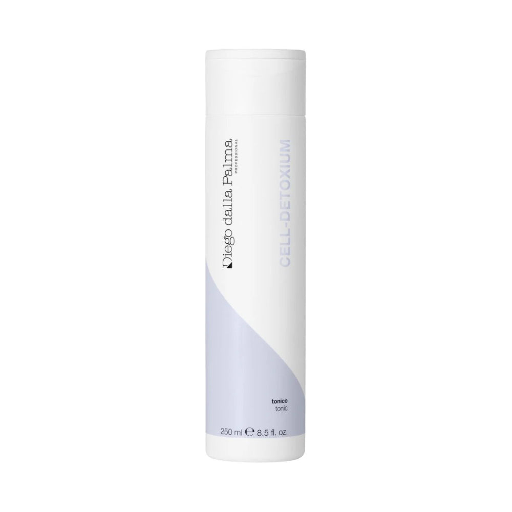 White cylindrical bottle with a gradient design on a white background