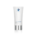Tube of cream cleanser with a brand logo on a white background
