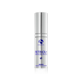 Skincare bottle labeled 'Retinol+ Emulsion 0.3' on a white background
