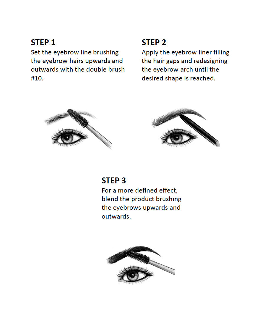 RVB LAB Long lasting water resistant high definition brow pencil kulmakynä