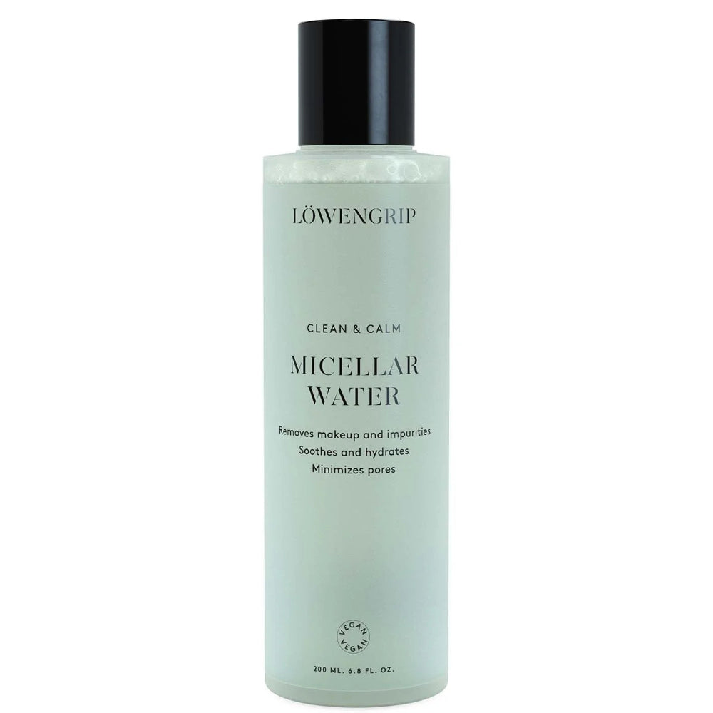 Löwengrip Micellar Water bottle on a white background